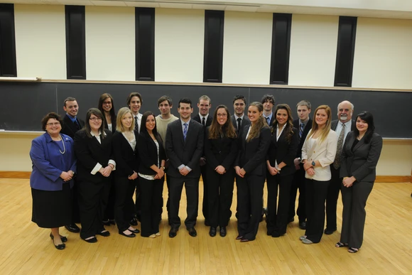 The ENACTUS club poses for a group photo