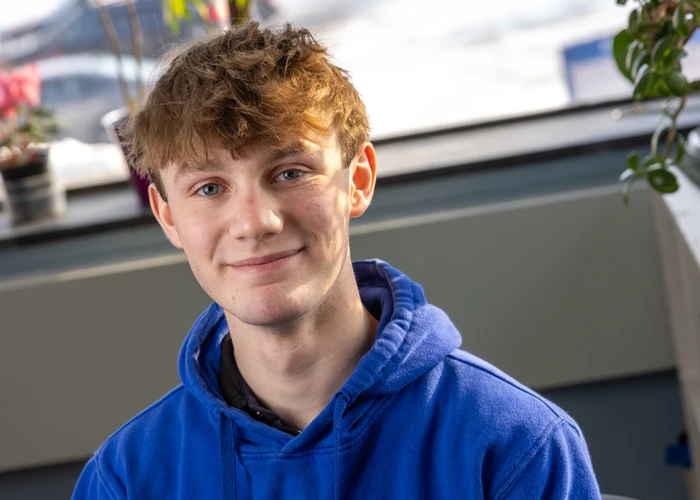 Ryan Perry, a math education student