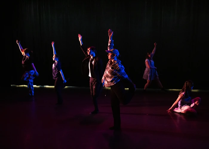 Fredonia Dance BFA students perform on stage 