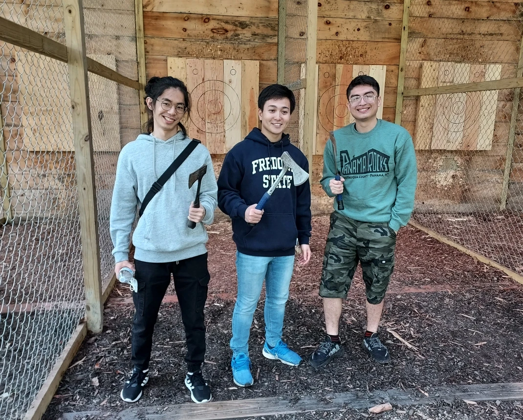 Axe Throwing Activity