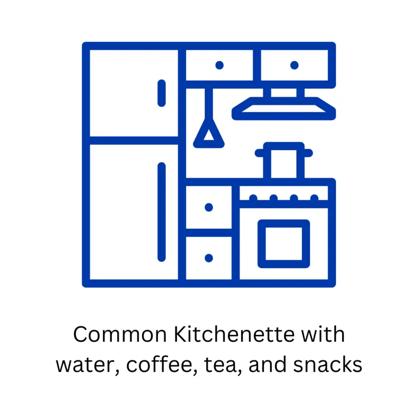 Icon of a kitchenette