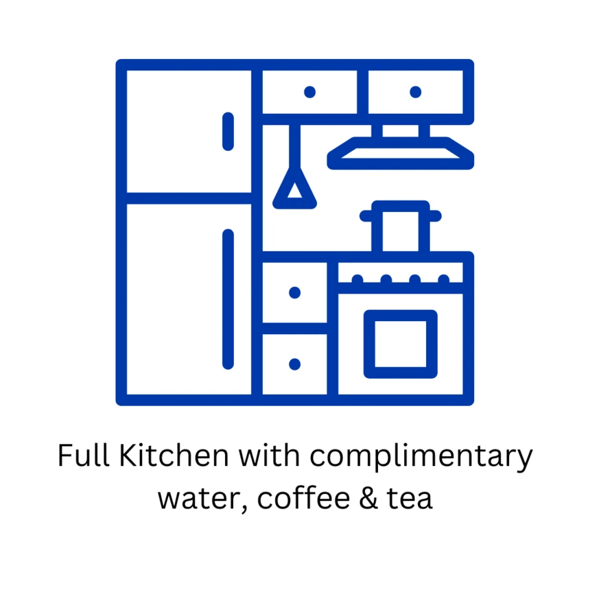 Icon of a full kitchen