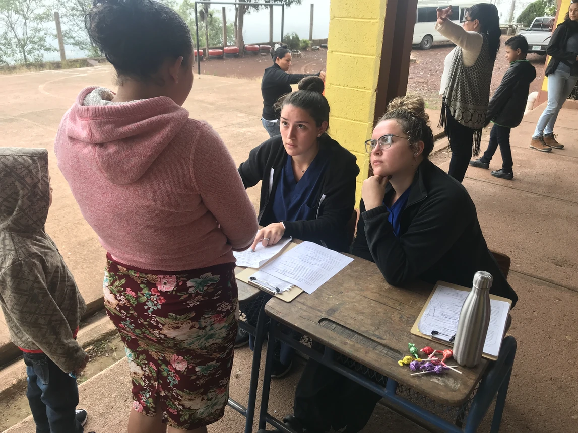 Fredonia students in Honduras