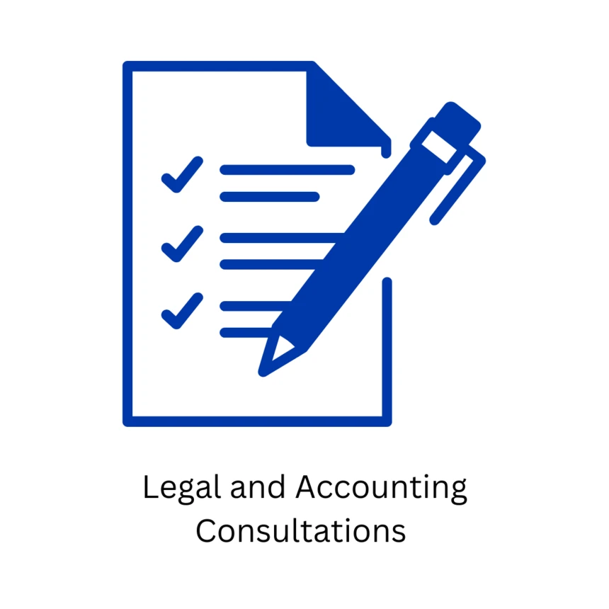 Icon of a sheet of paper with a pen marking off tasks