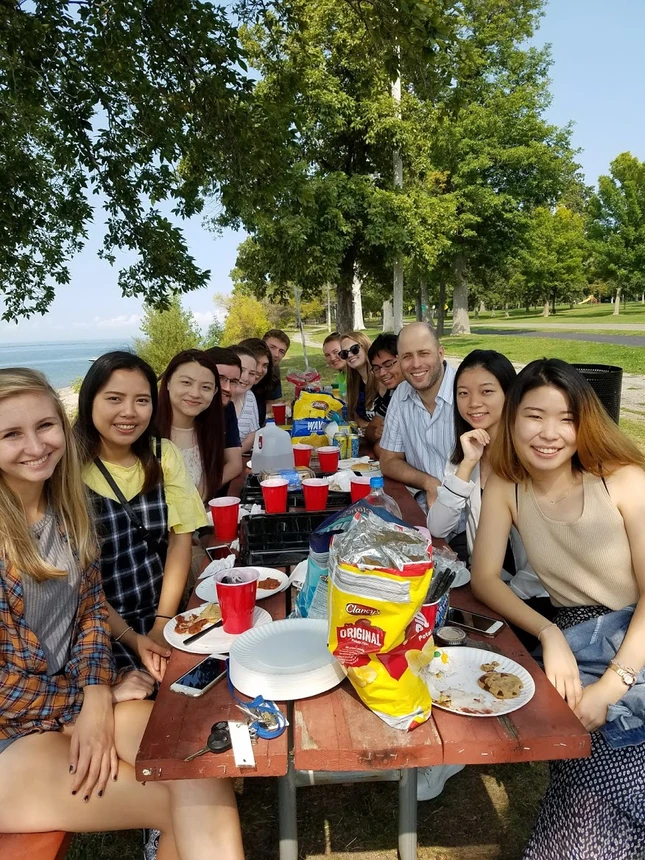 Piano area picnic