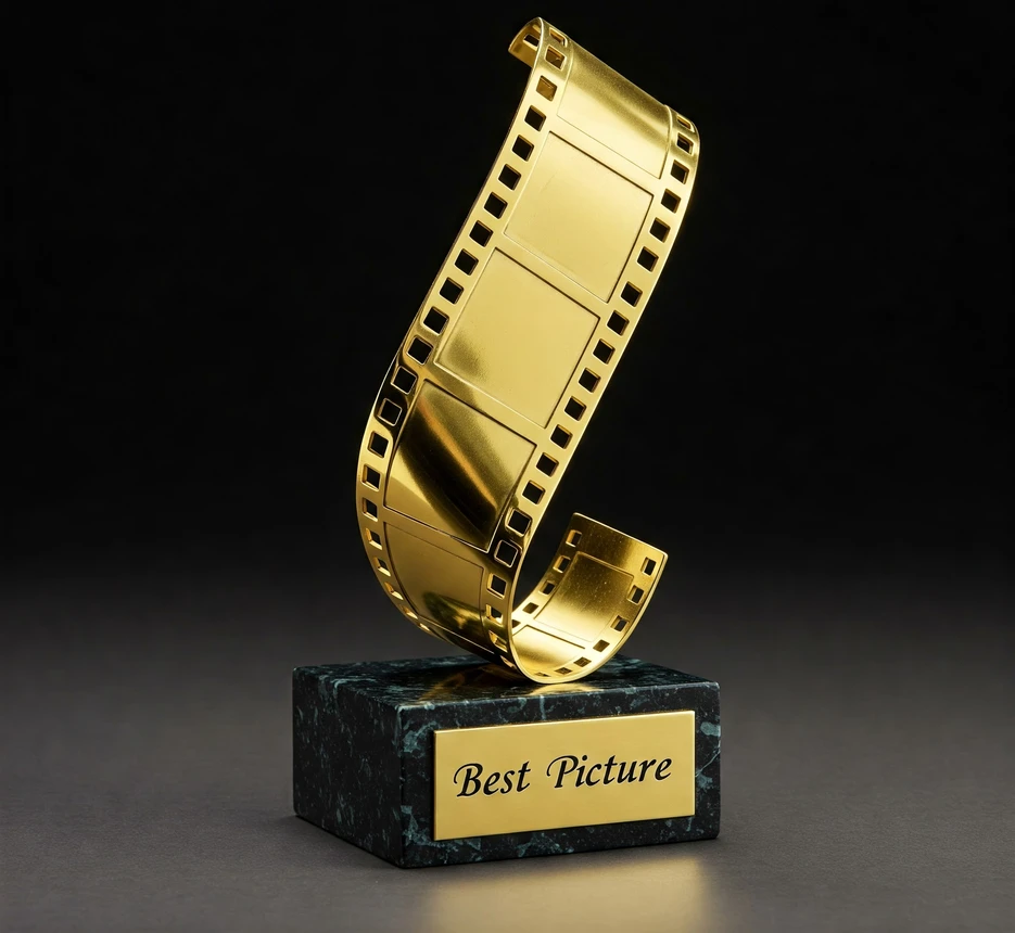 AI Generated Trophy for the AI Film Festival