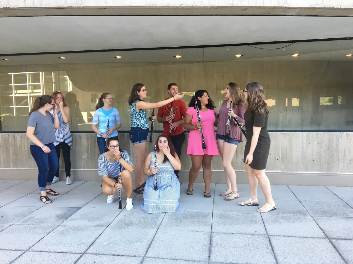 Fredonia oboe studio fun