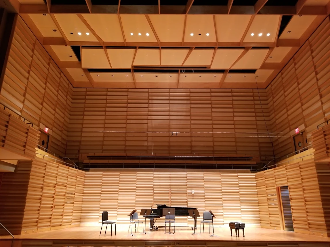 Rosch stage set for performance