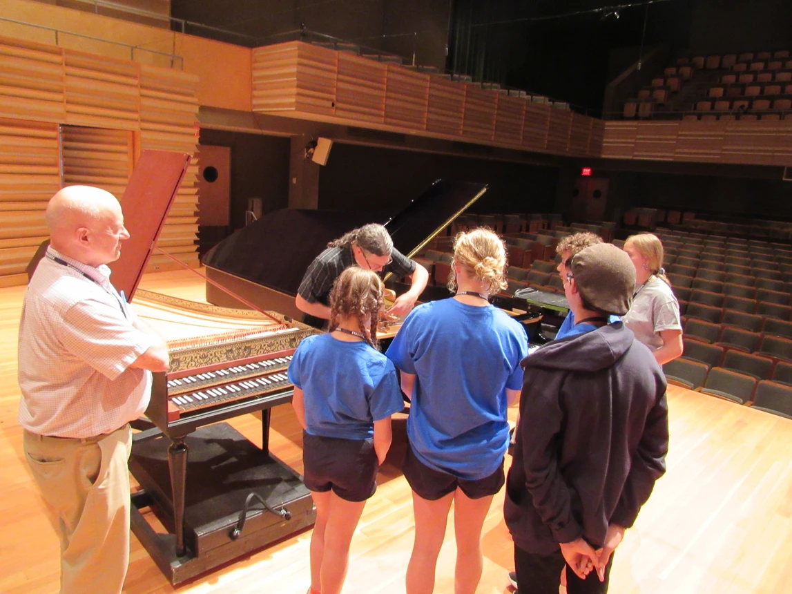 Workshop with Graham Howes, piano technician