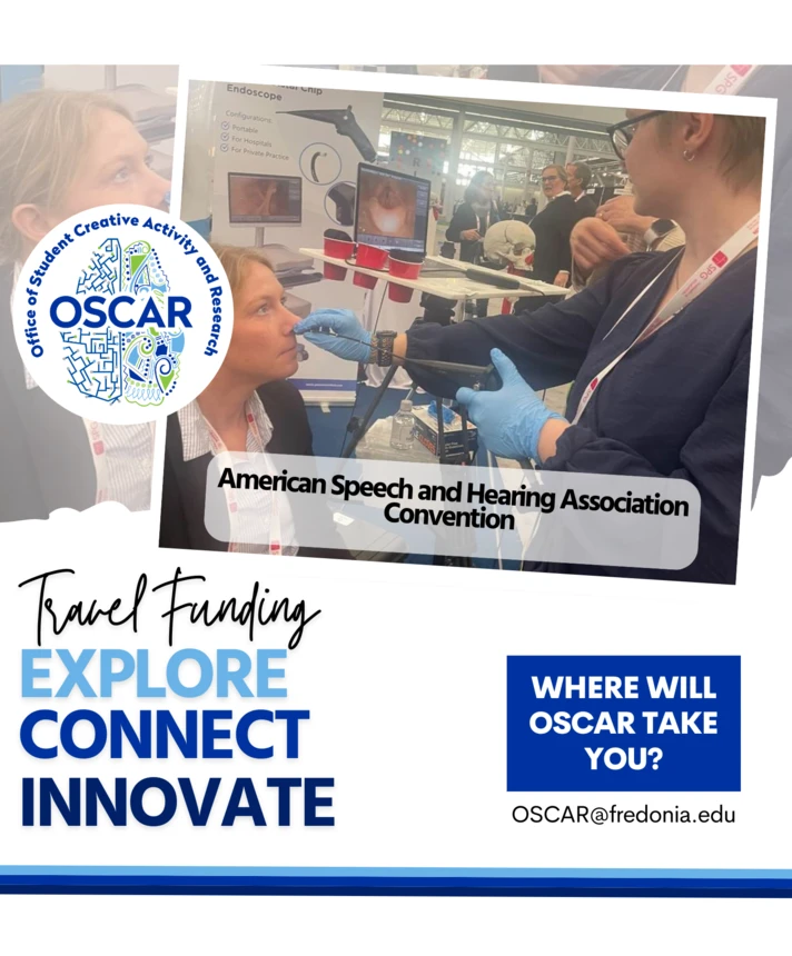 Picture of students at the American Speech and Hearing Association Convention