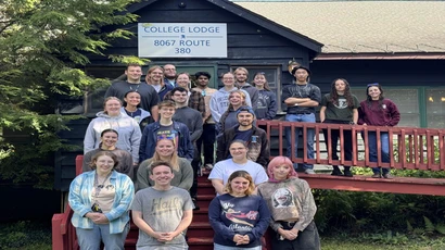 Picture of Tutors at the college lodge for training