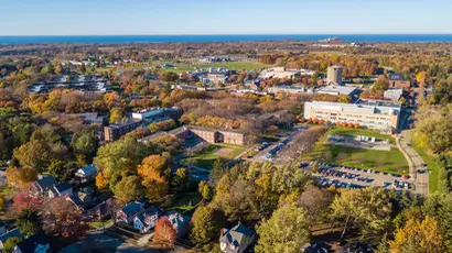 Campus from the air