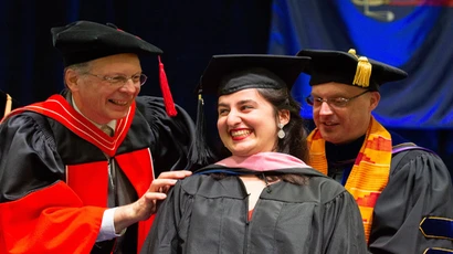 International Student Graduating