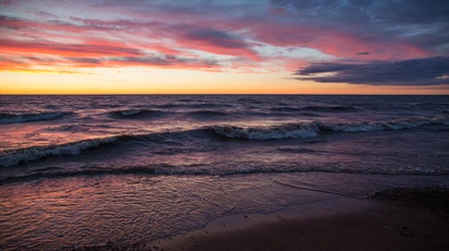 Lake Erie sunset
