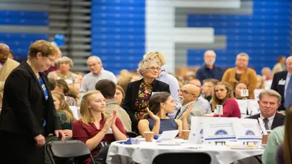 donors and scholarship recipients