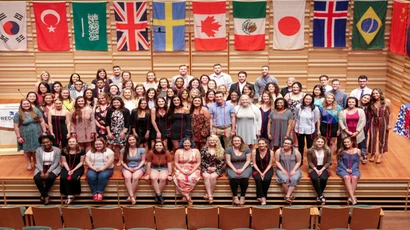 International Student Welcoming Ceremony