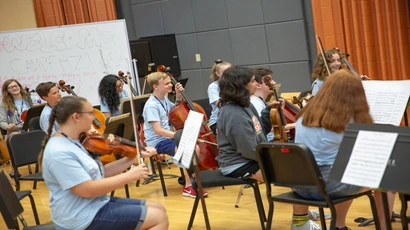 String Camp Rehearsal