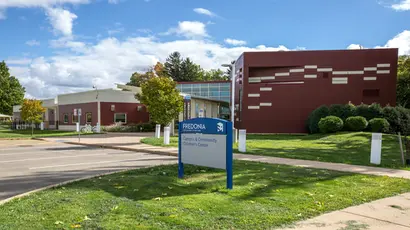 Campus and Community Children's Center building.