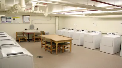 Washer and Dryer Room