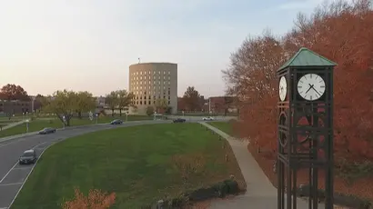 Clock Tower and Maytum Hall