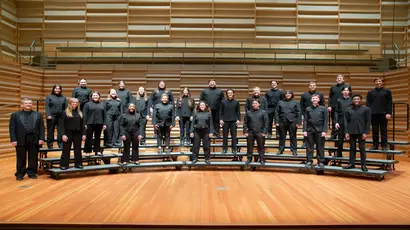 The School of Music's Chamber Choir in Rosch music live, live stream concert, live stream music