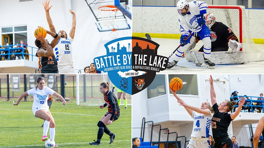 scenes of basketball, hockey and soccer action
