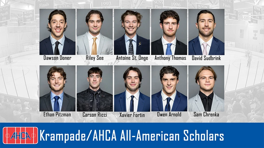 photos of the 10 hockey players honored