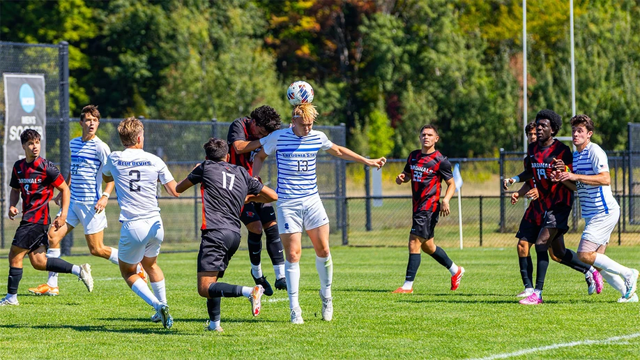 soccer players in action on the field