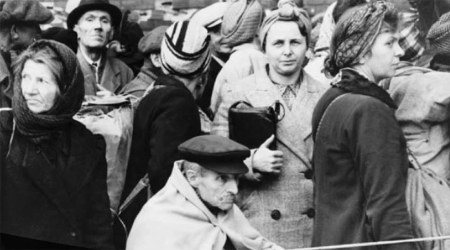group of refugees