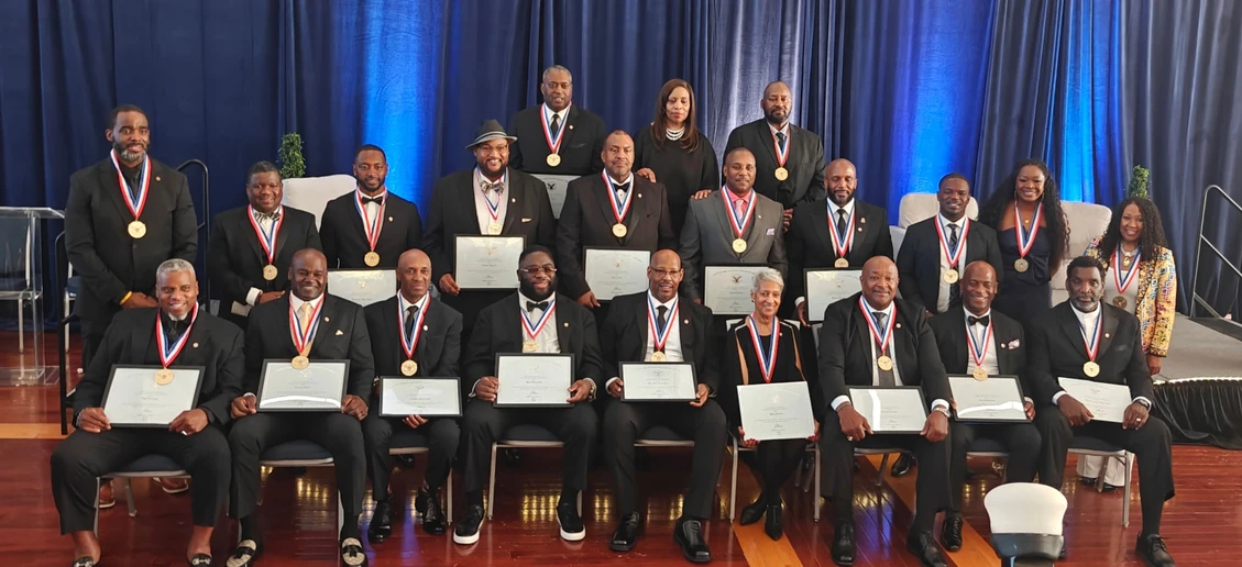group photo of award recipients