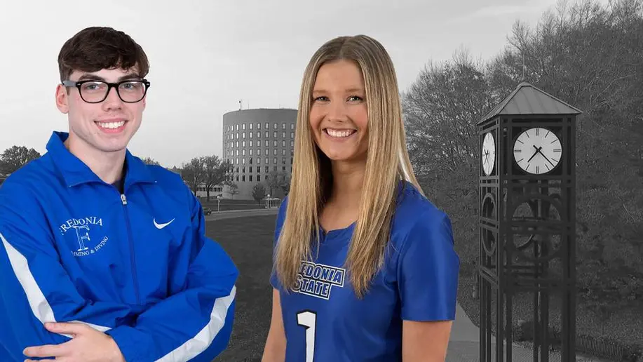 athletes of the year McCrone and Woods