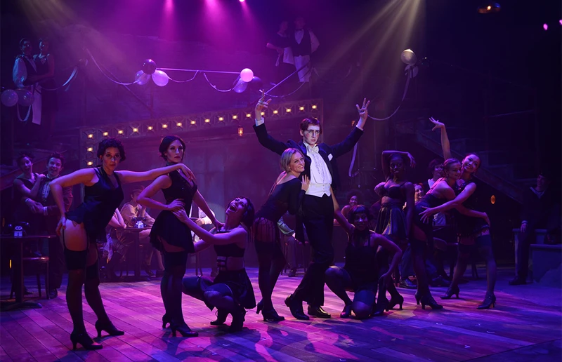 scene from "Cabaret"