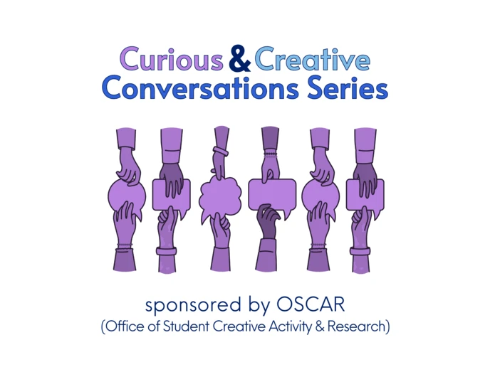 curious & creative conversation series logo