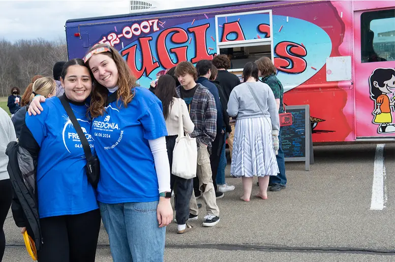 Food trucks on campus