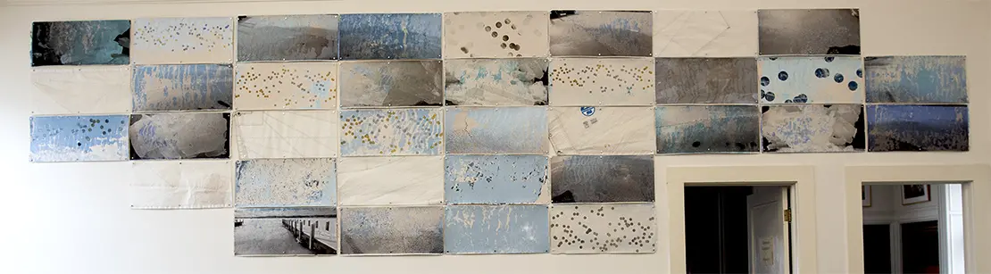 “Ice Out Lake Chautauqua,” by Professor Timothy Frerichs.