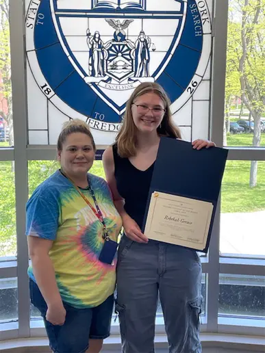 Rebekah Gerace with Kimberlie Burlison