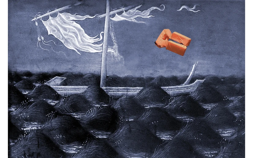 "Ghost Ship," 2017, archival digital print on Hahnemühle paper, 4 x 6 inches
