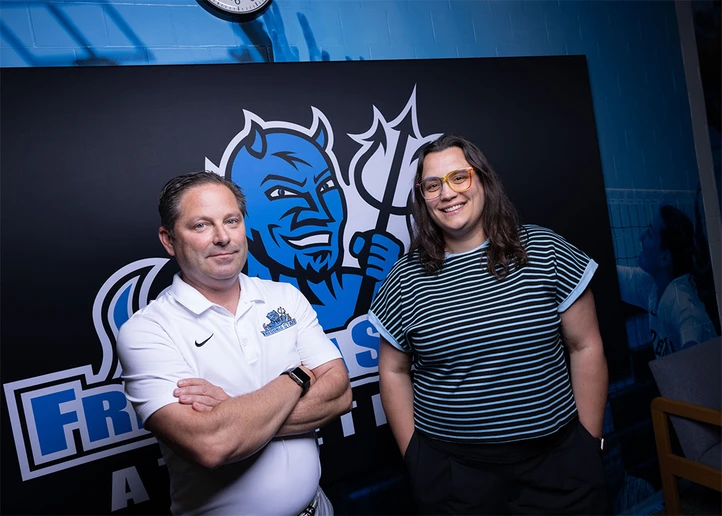 Director PJ Gondek and Dr. Angela Pucciarelli Rice