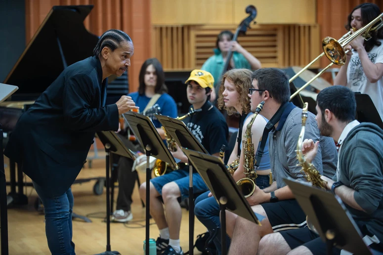 Jazz Orchestra rehearsal