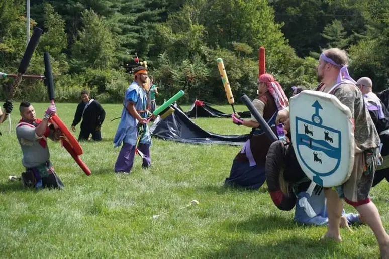 LARPing action