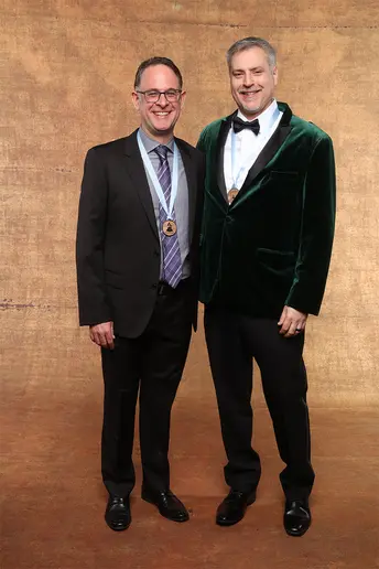 Randy Merrill and Charlie Post