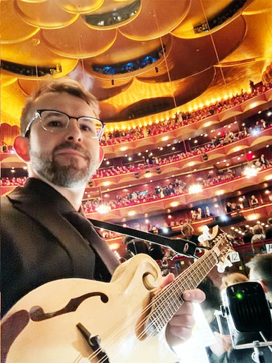 Dr. Nathan Huvard, at the Metropolitan Opera House in New York City.