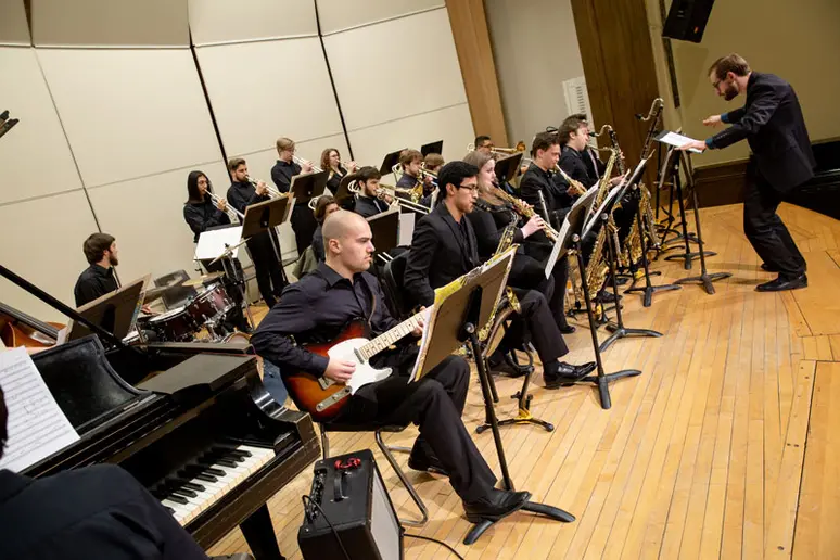 Dr. Nick Weiser with New Jazz Ensemble