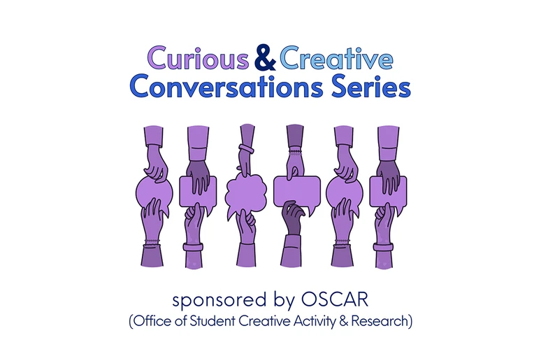 Curious * Creative Conversations Series logo