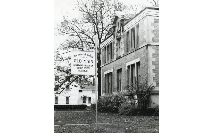 historical photograph of Old Main