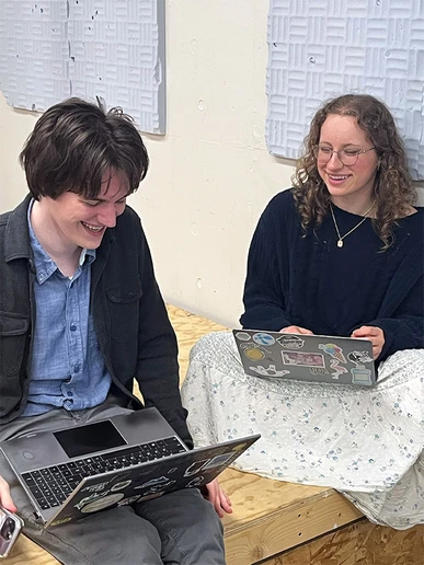 Playwrights Fletcher Dickmann and Lauren Shilansky discuss their respective works for the One Act Play Festival.