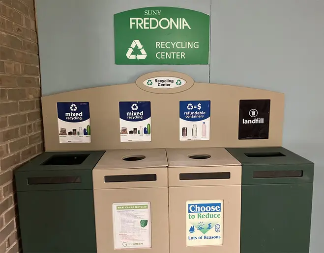 Recycling bins