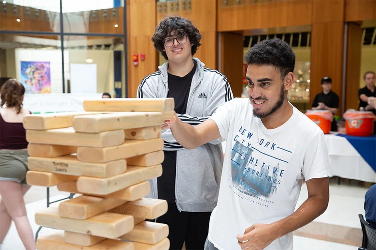 photo of students in activity