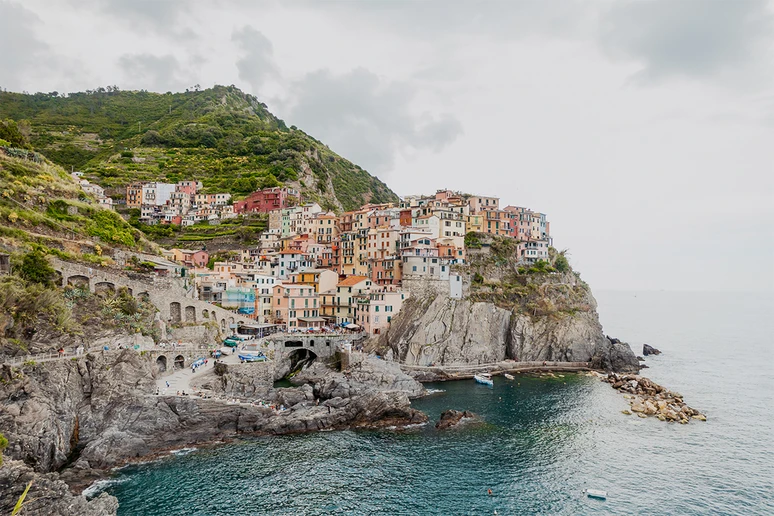 image of European oceanfront