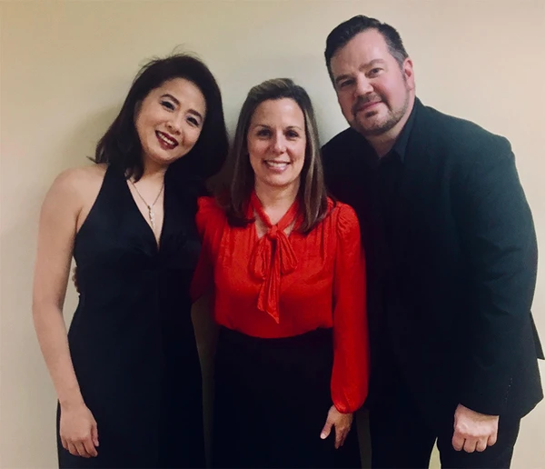 I-Fei Chen, Laura Koepke and Barry Crawford comprise Fredaissance.